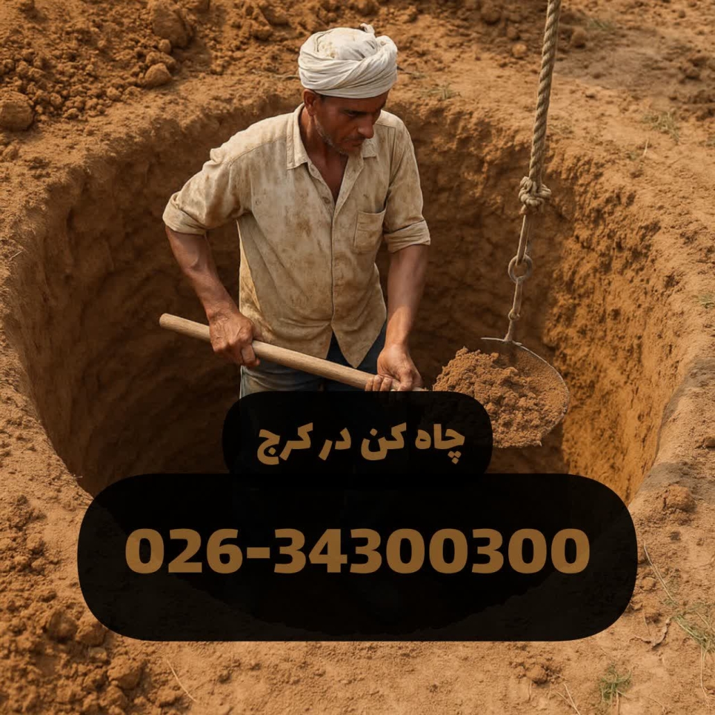 چاه کن در کرج