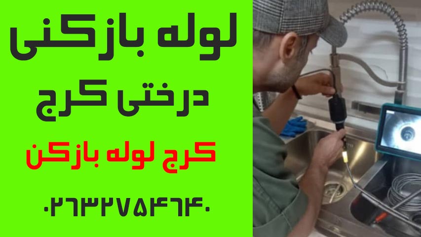 لوله بازکنی درختی کرج