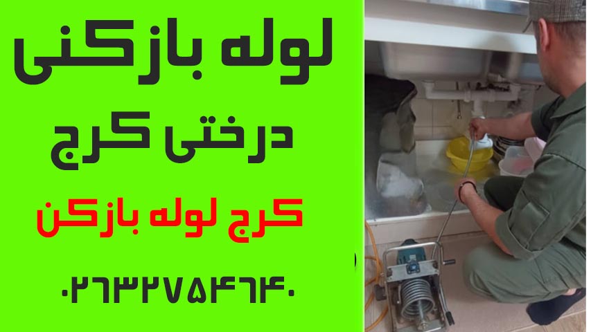 لوله بازکنی درختی کرج